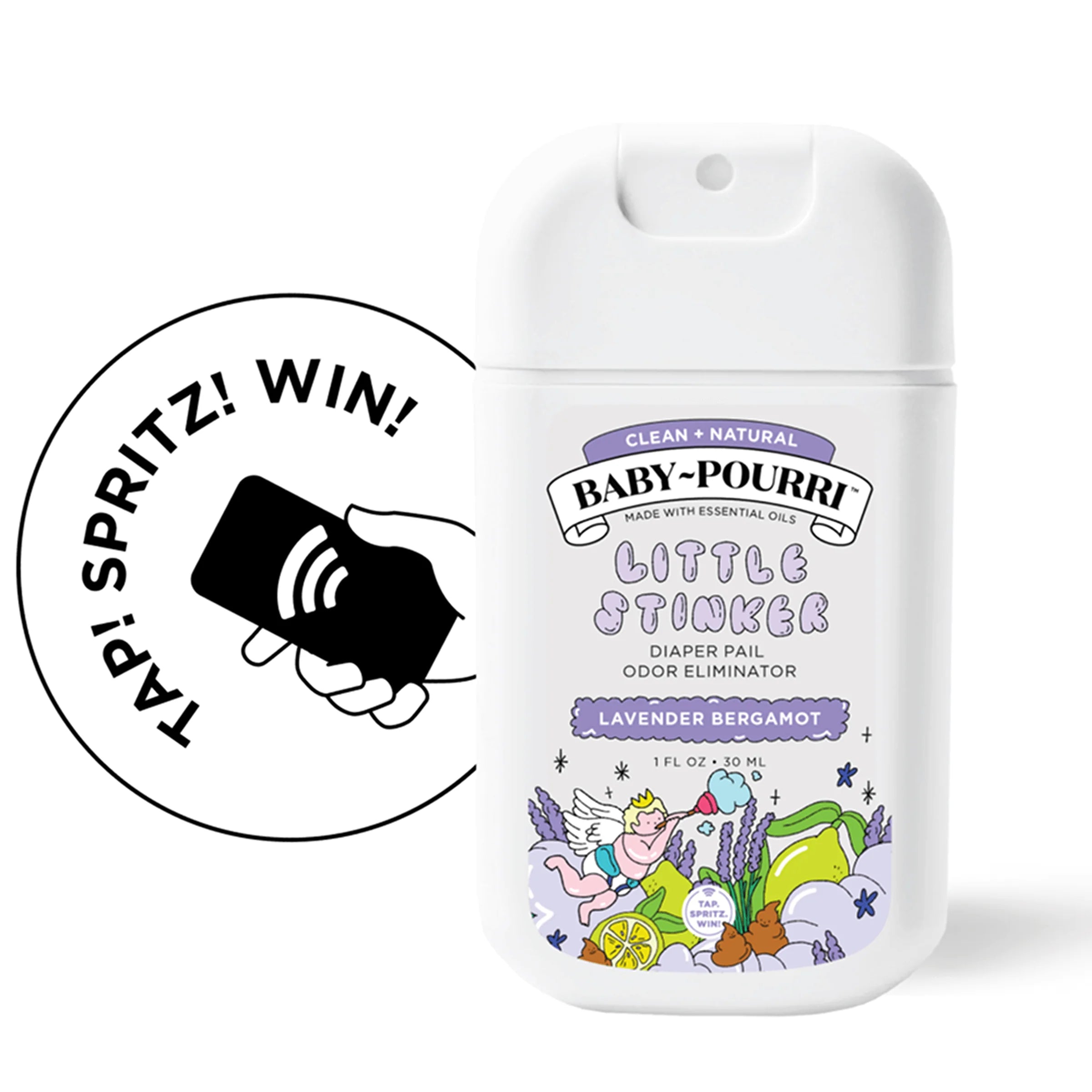 Little Stinker Diaper Pail Odor Freshener Pocket Sprayer - View 2