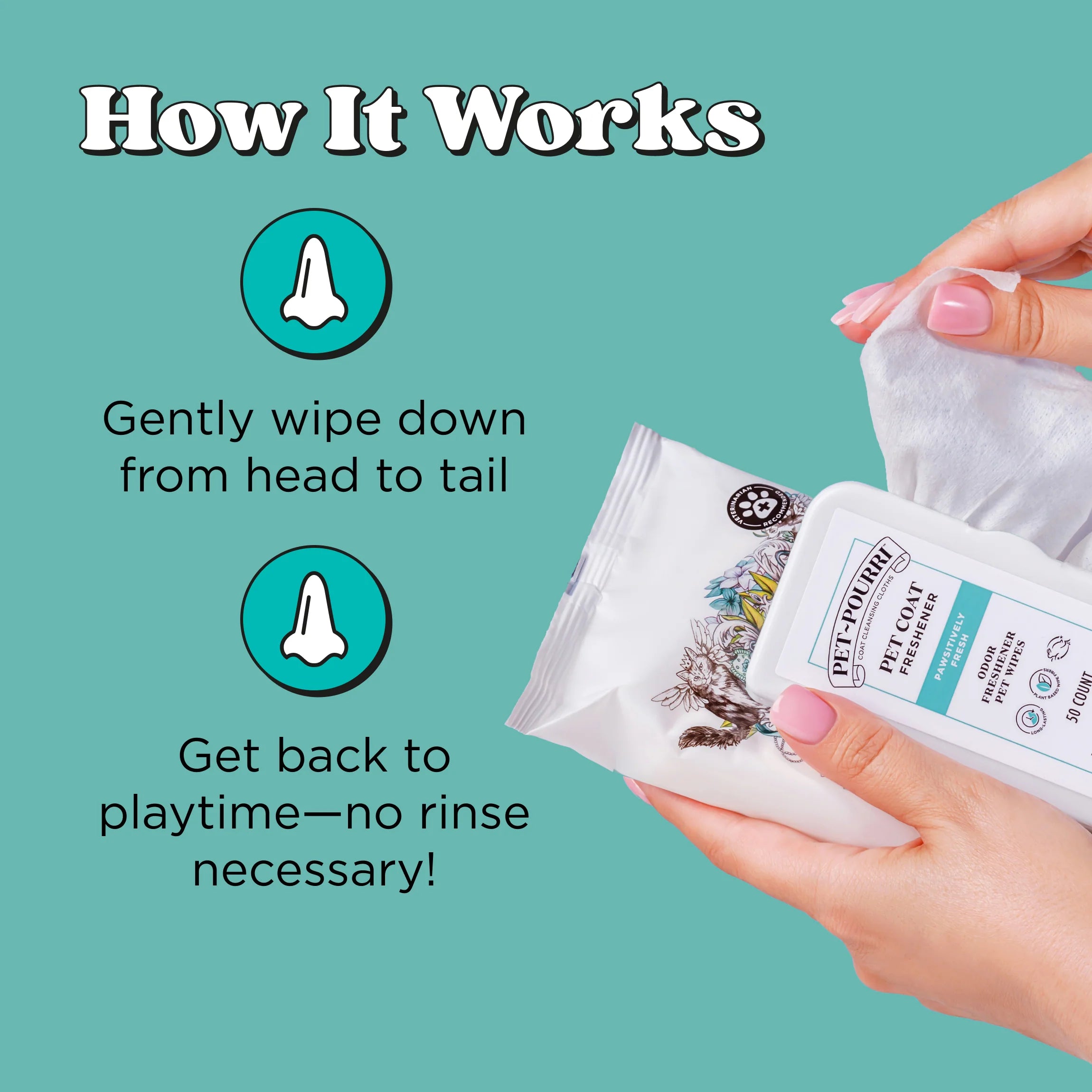 Pawsitively Fresh Wipes - Pet~Pourri - View 6