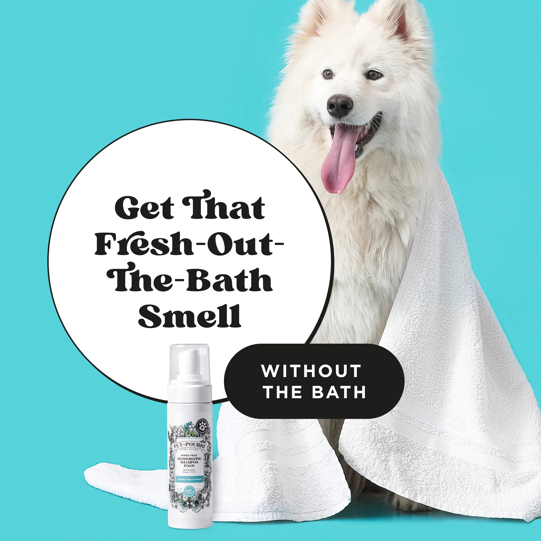 Rinse-Free Deodorizing Shampoo - View 3
