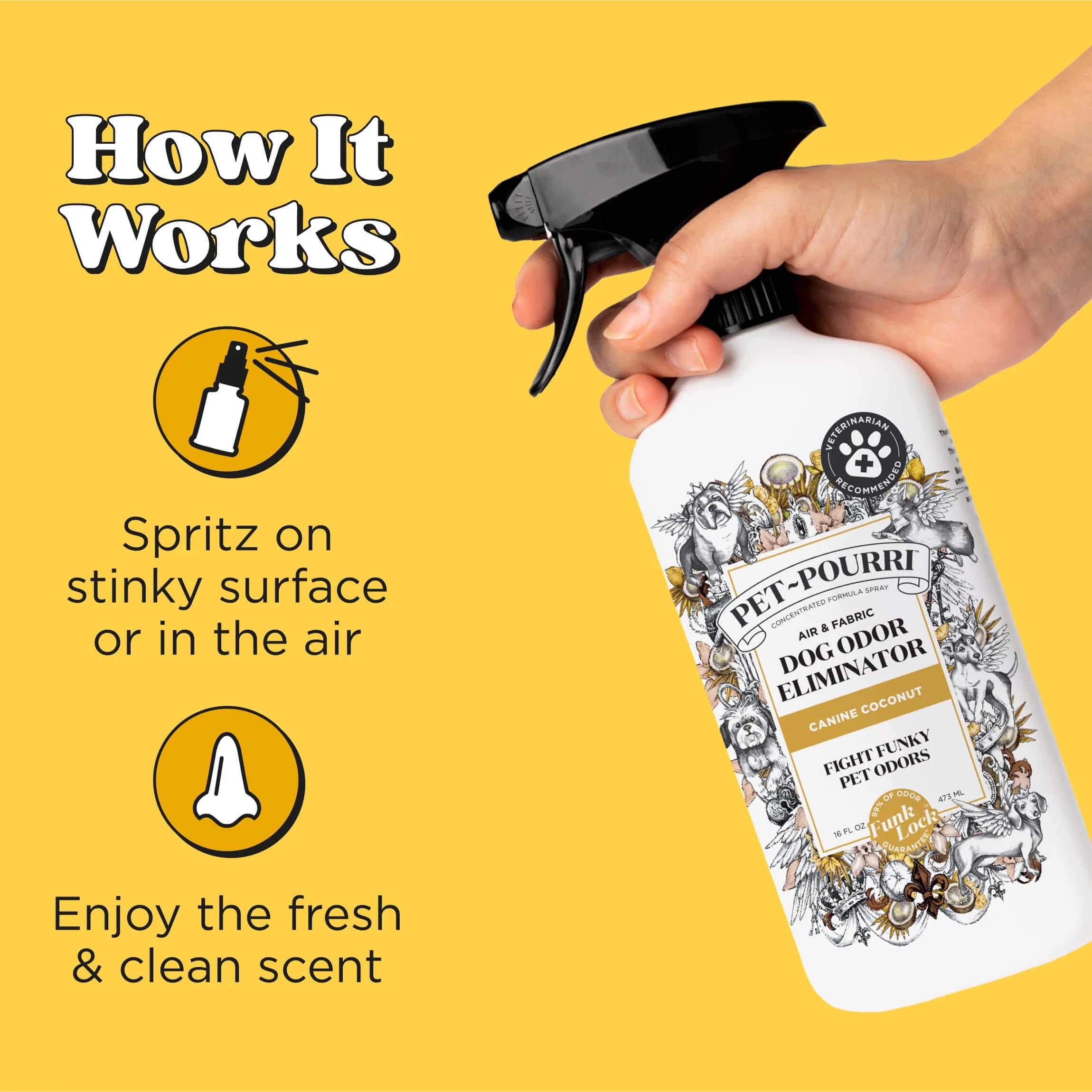 Canine Coconut - Pet~Pourri Room Spray - View 6
