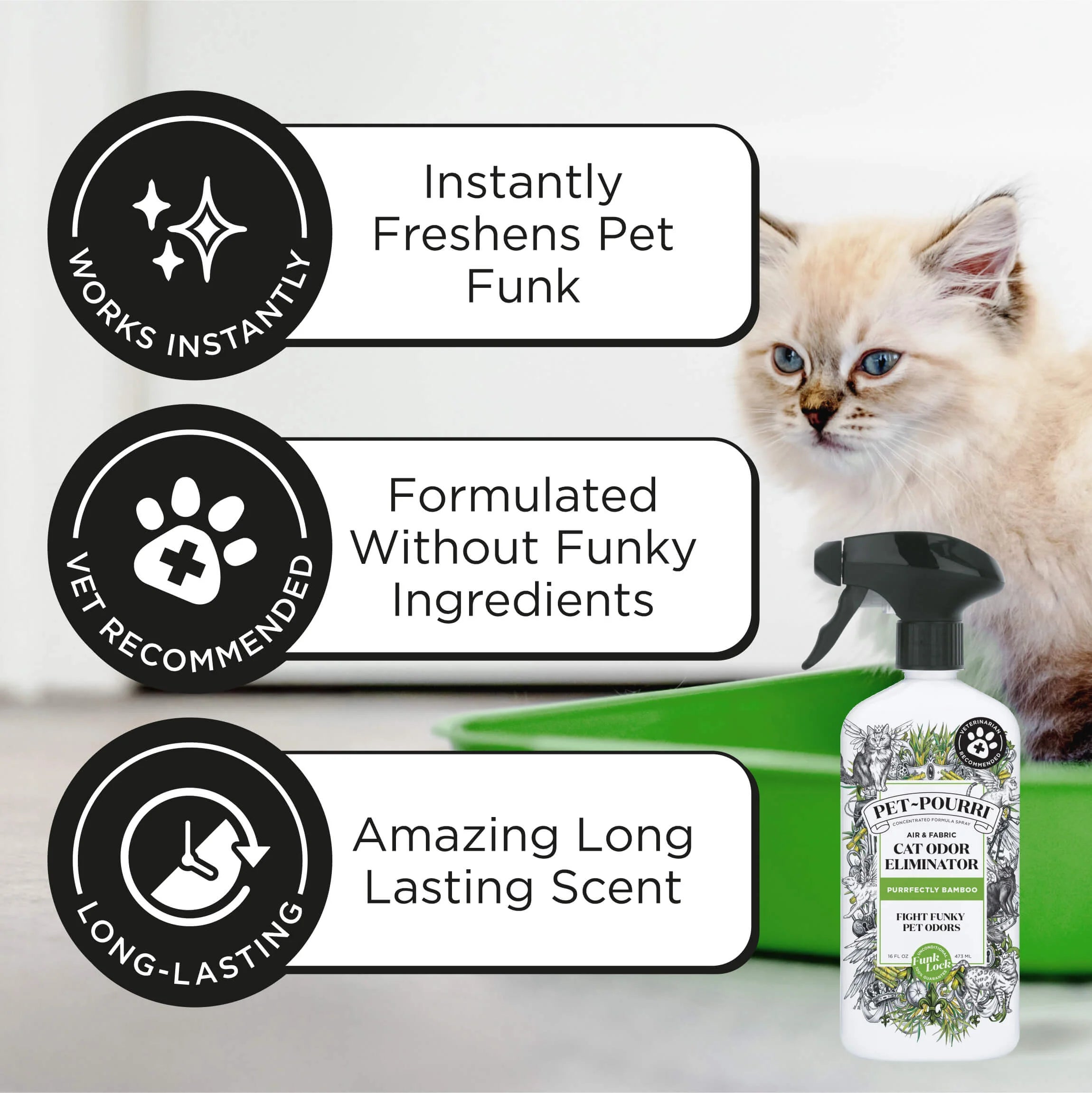 Purrfectly Bamboo - Pet~Pourri Room Spray - View 3