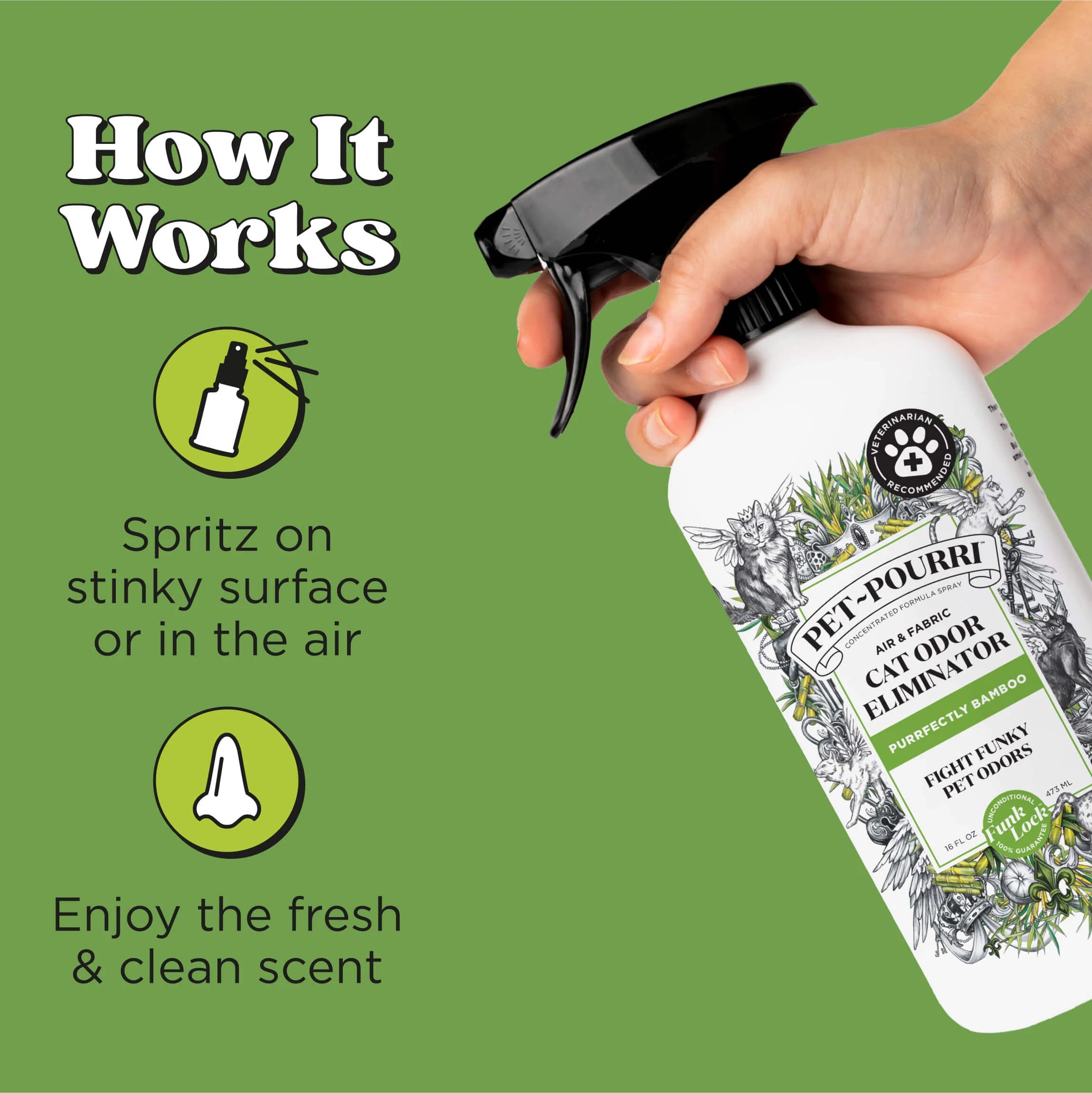 Purrfectly Bamboo - Pet~Pourri Room Spray - View 5
