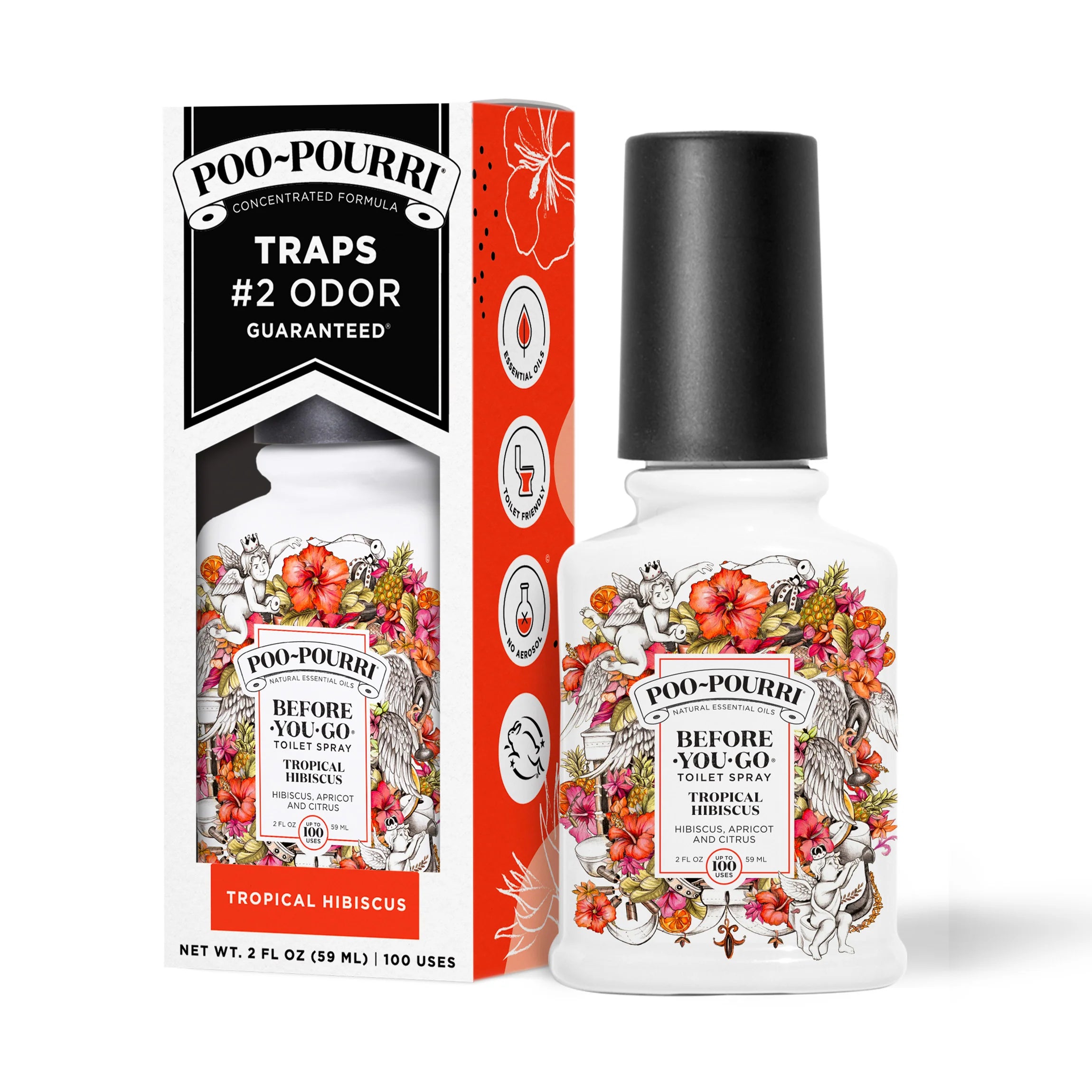 Tropical Hibiscus - Poo~Pourri Toilet Spray - View 2