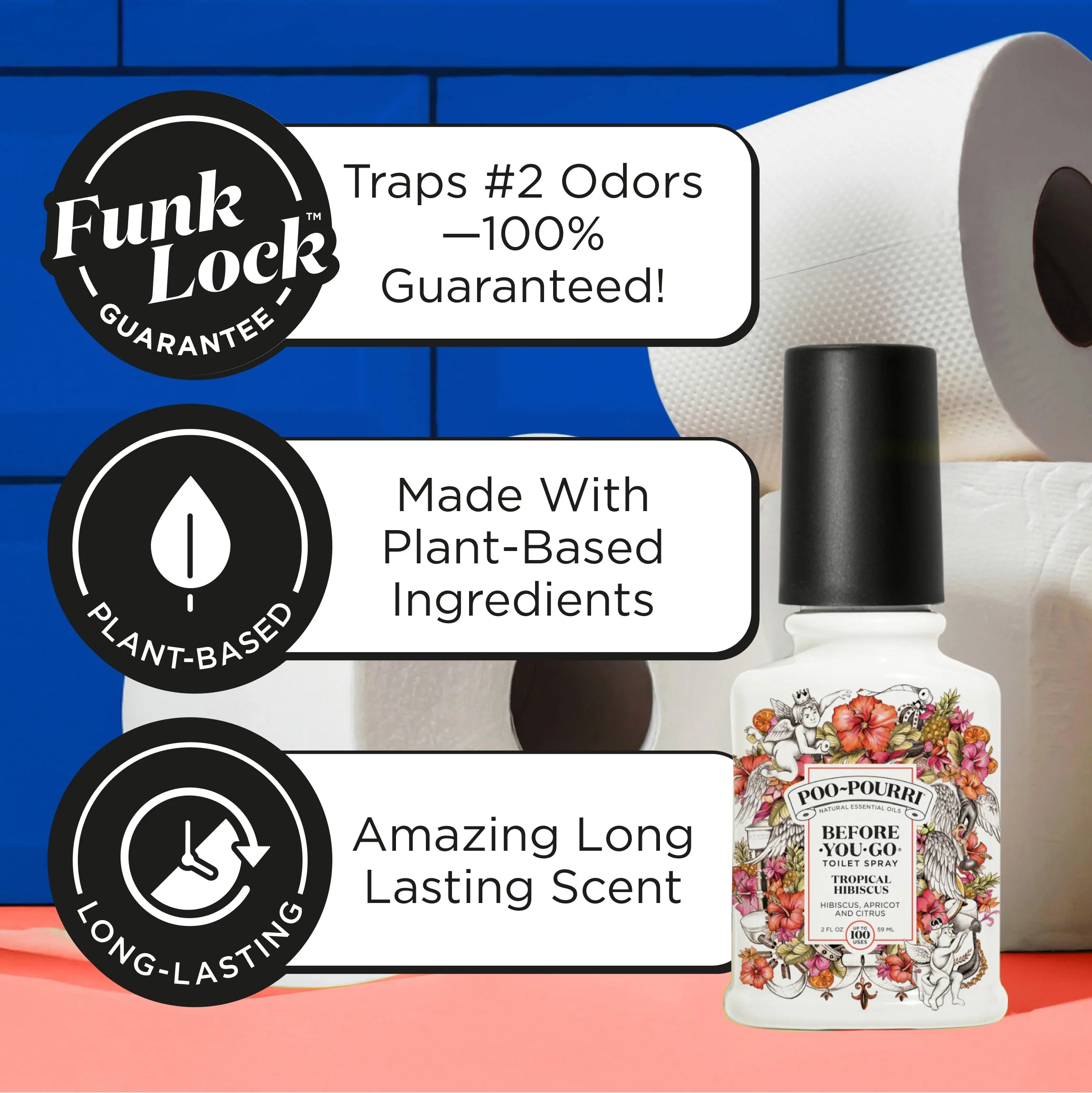 Tropical Hibiscus - Poo~Pourri Toilet Spray - View 3