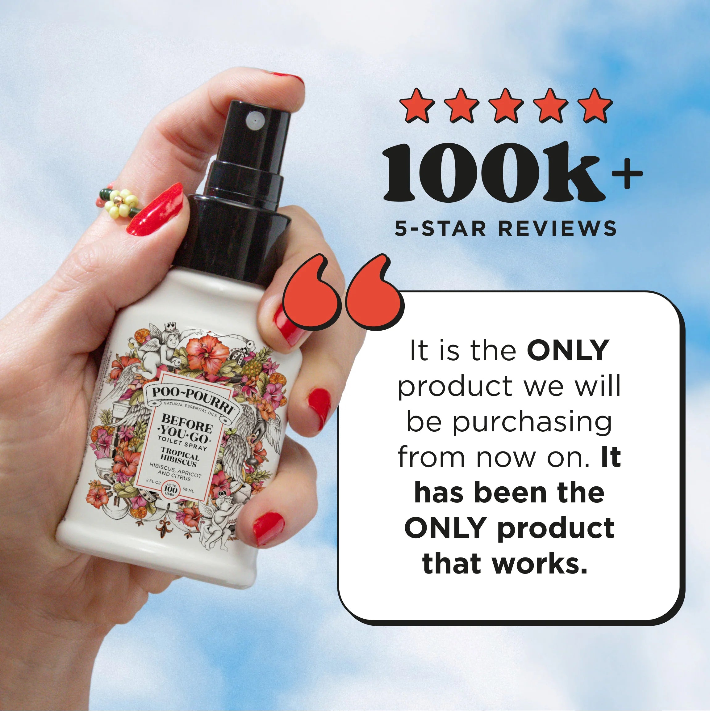 Tropical Hibiscus - Poo~Pourri Toilet Spray - View 4