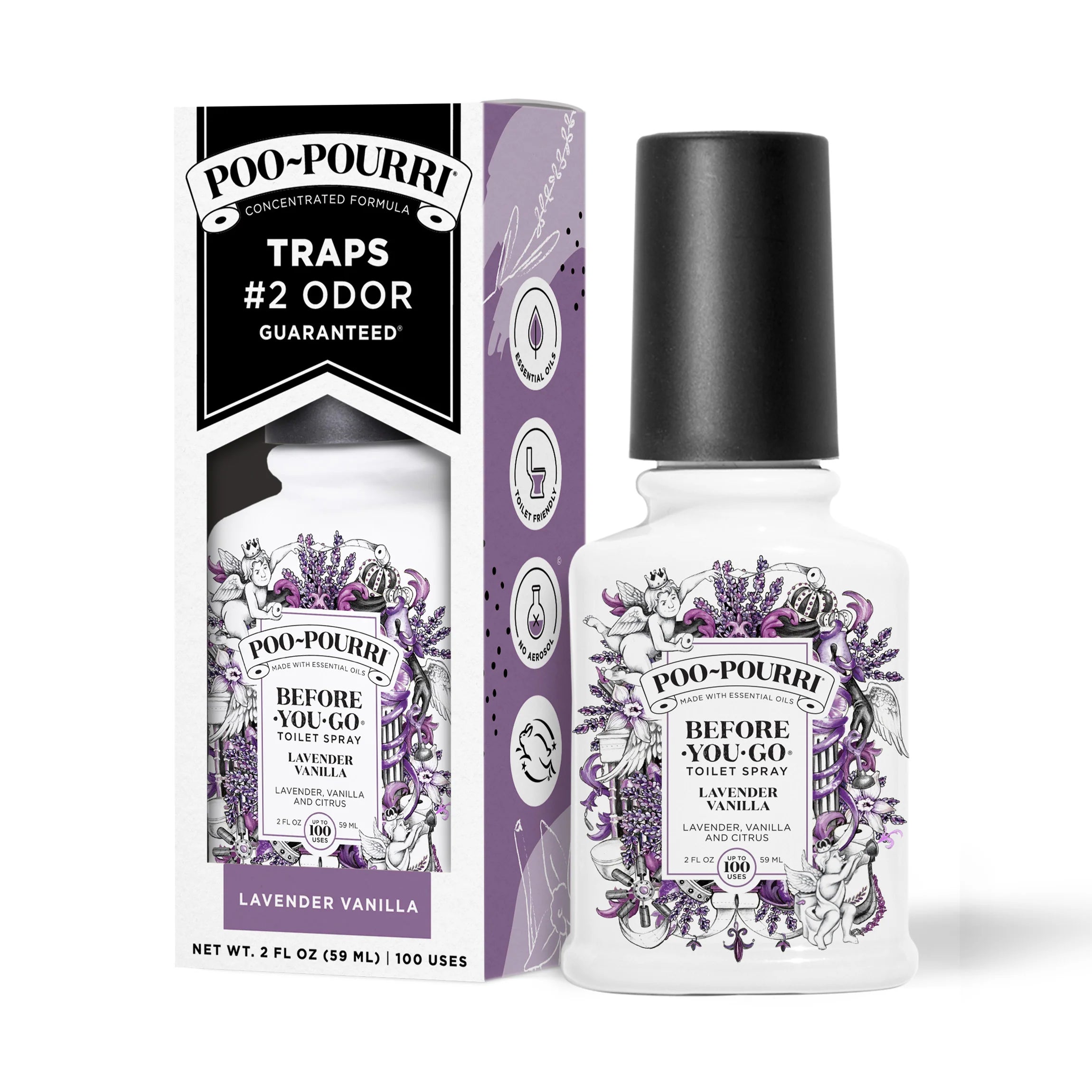 Lavender Vanilla - Poo~Pourri Toilet Spray - View 2