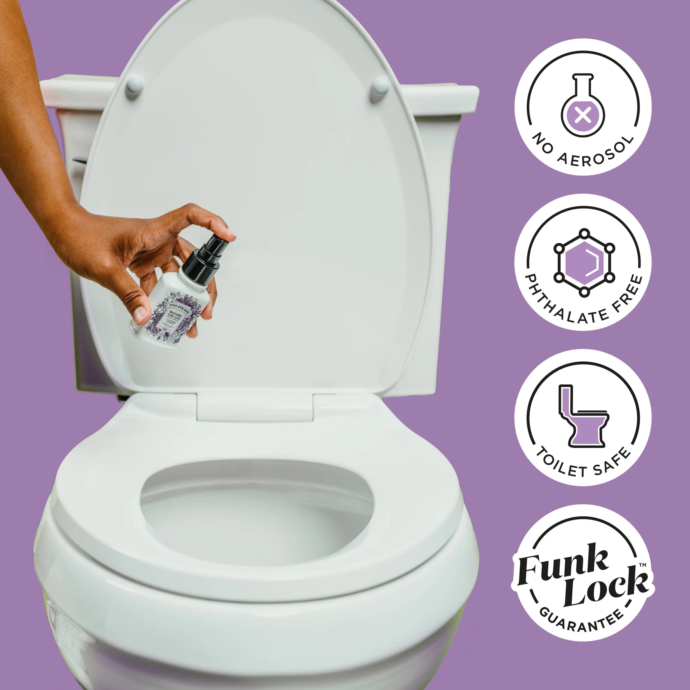 Lavender Vanilla - Poo~Pourri Toilet Spray - View 6