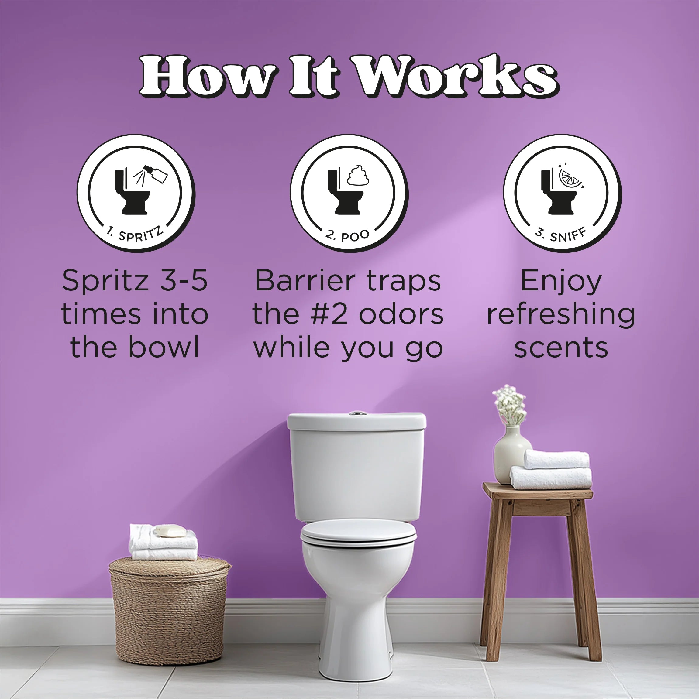 Orchid Vanilla Blossom - Poo~Pourri Toilet Sprays - View 5