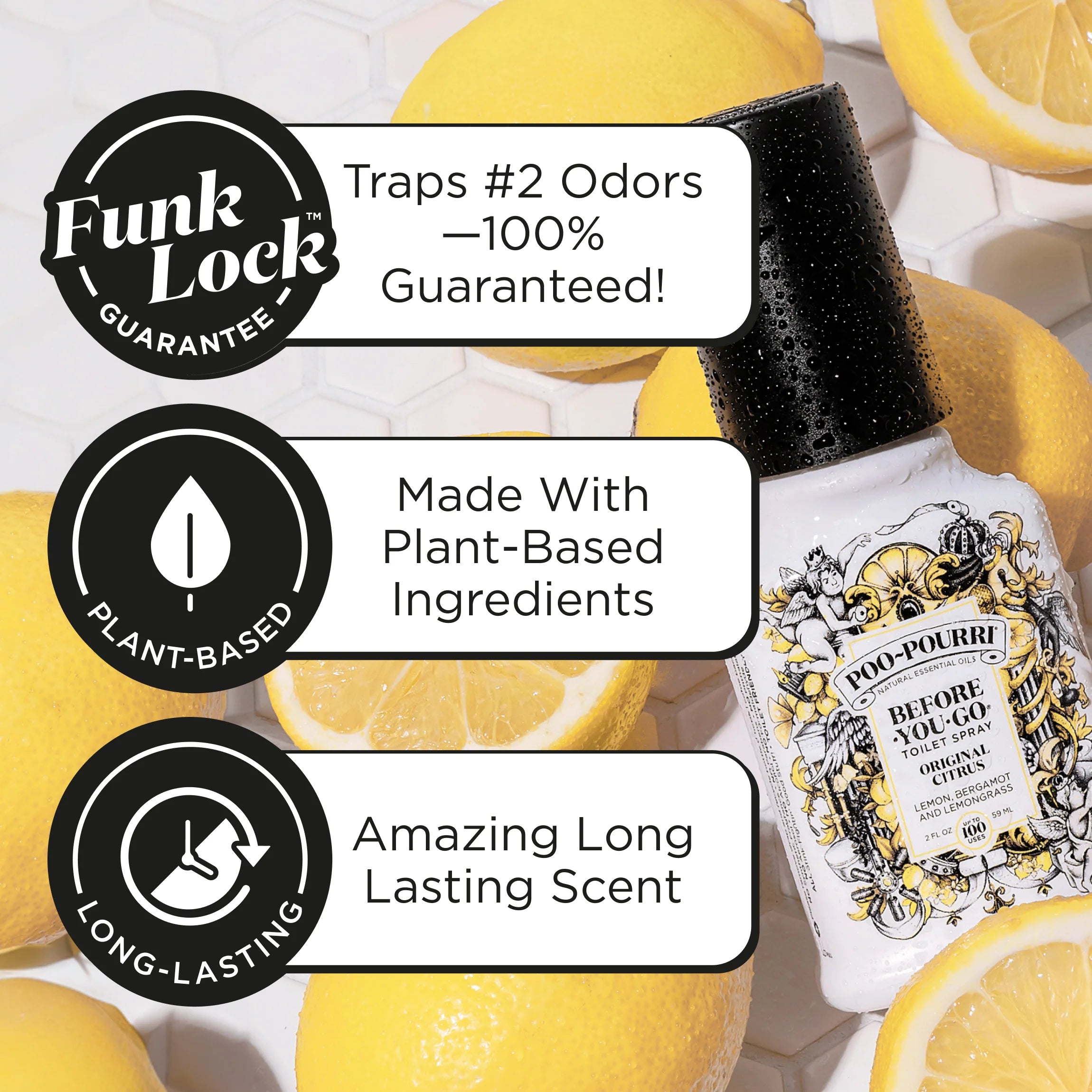 Original Citrus - Poo~Pourri Toilet Spray - View 3
