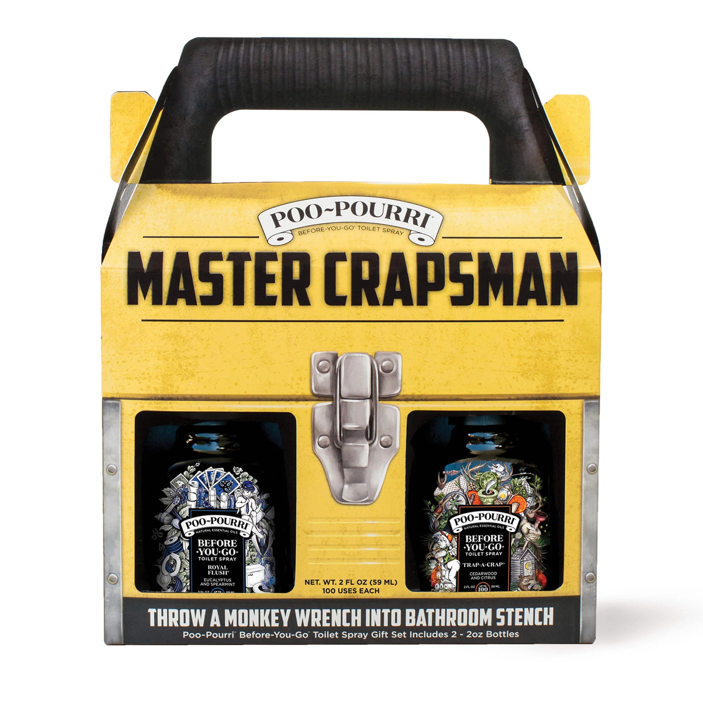 Master Crapsman Gift Set - Poo~Pourri Toilet Spray - View 2