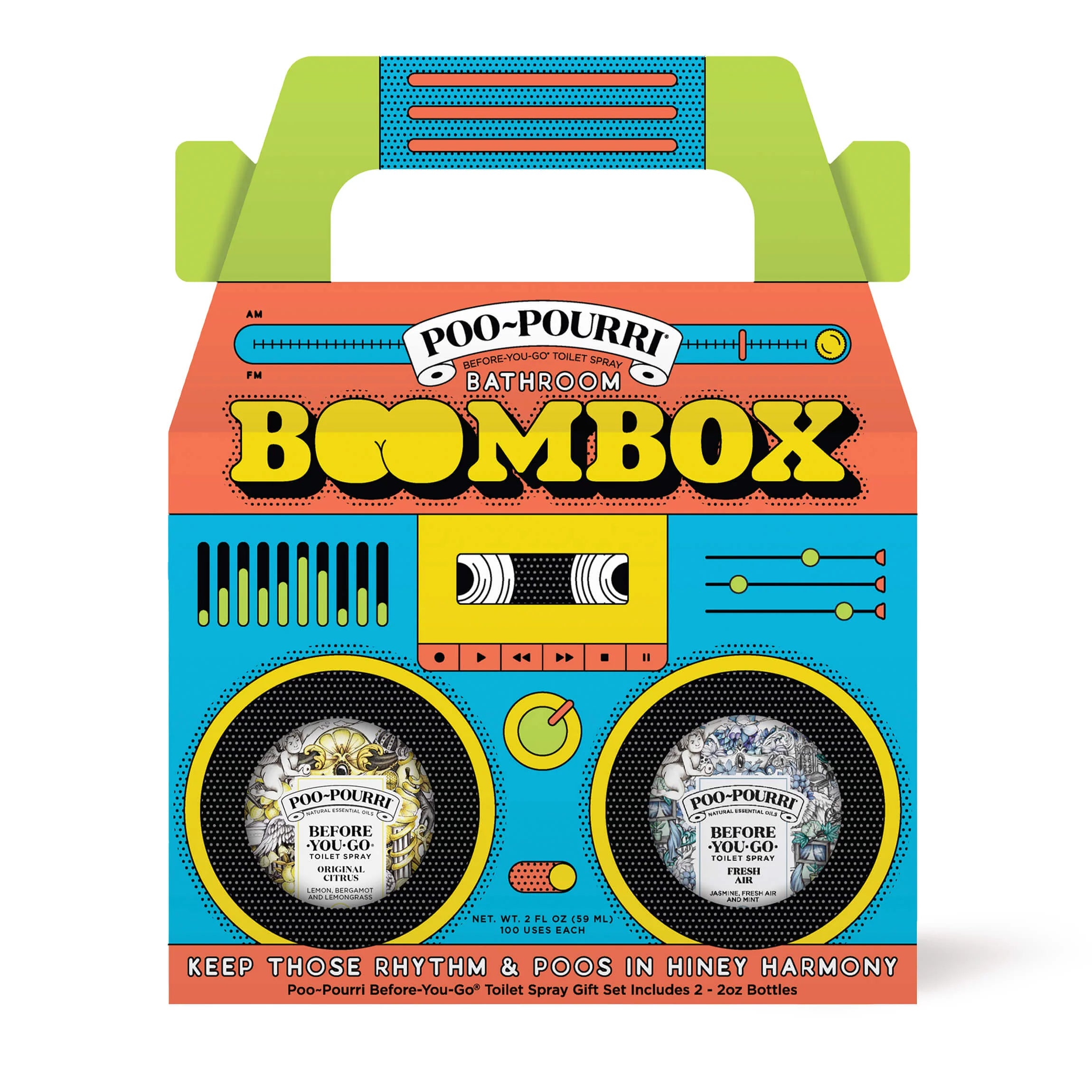 Bathroom Boombox Set - Poo~Pourri Toilet Spray - View 2