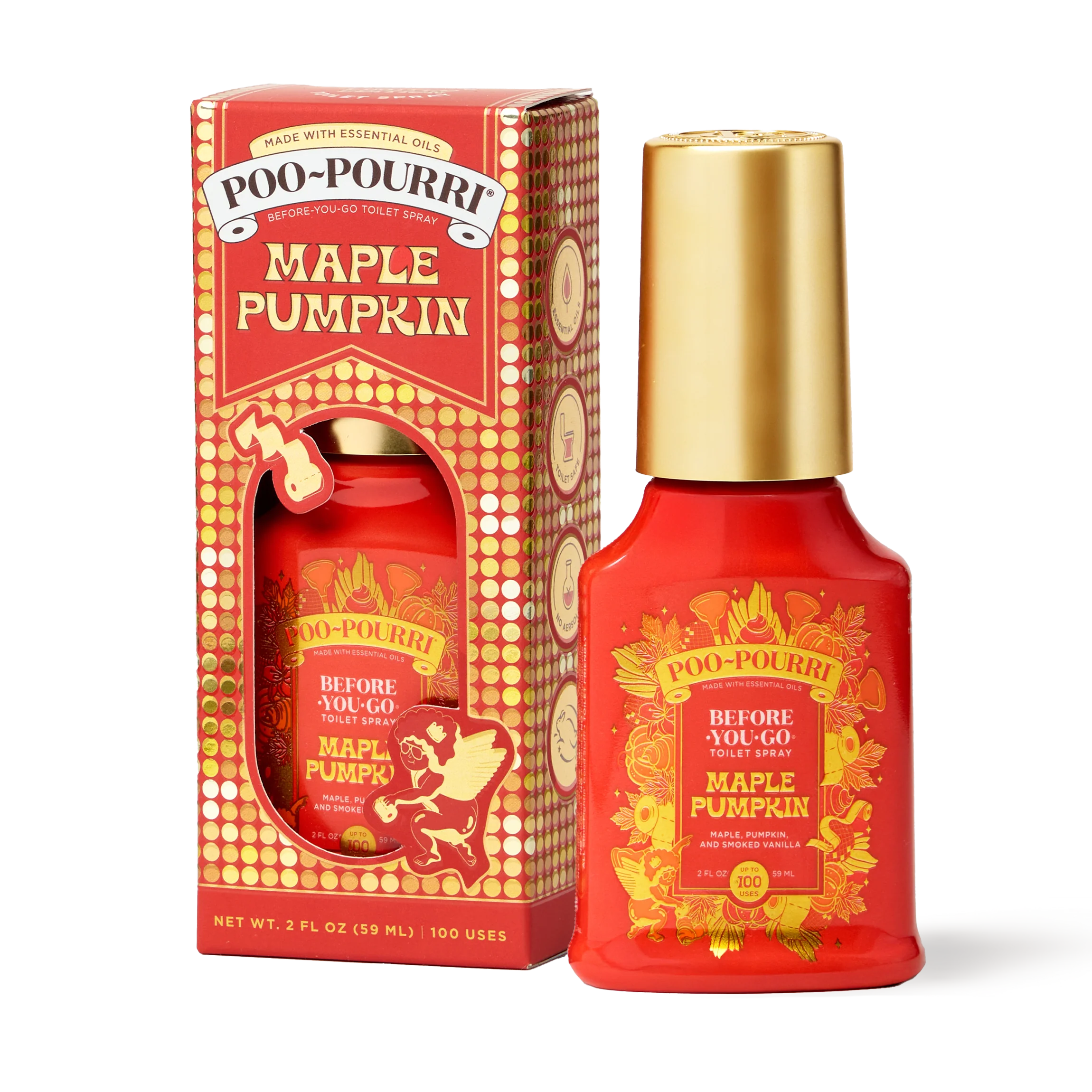 Maple Pumpkin - Poo~Pourri Toilet Sprays - View 2