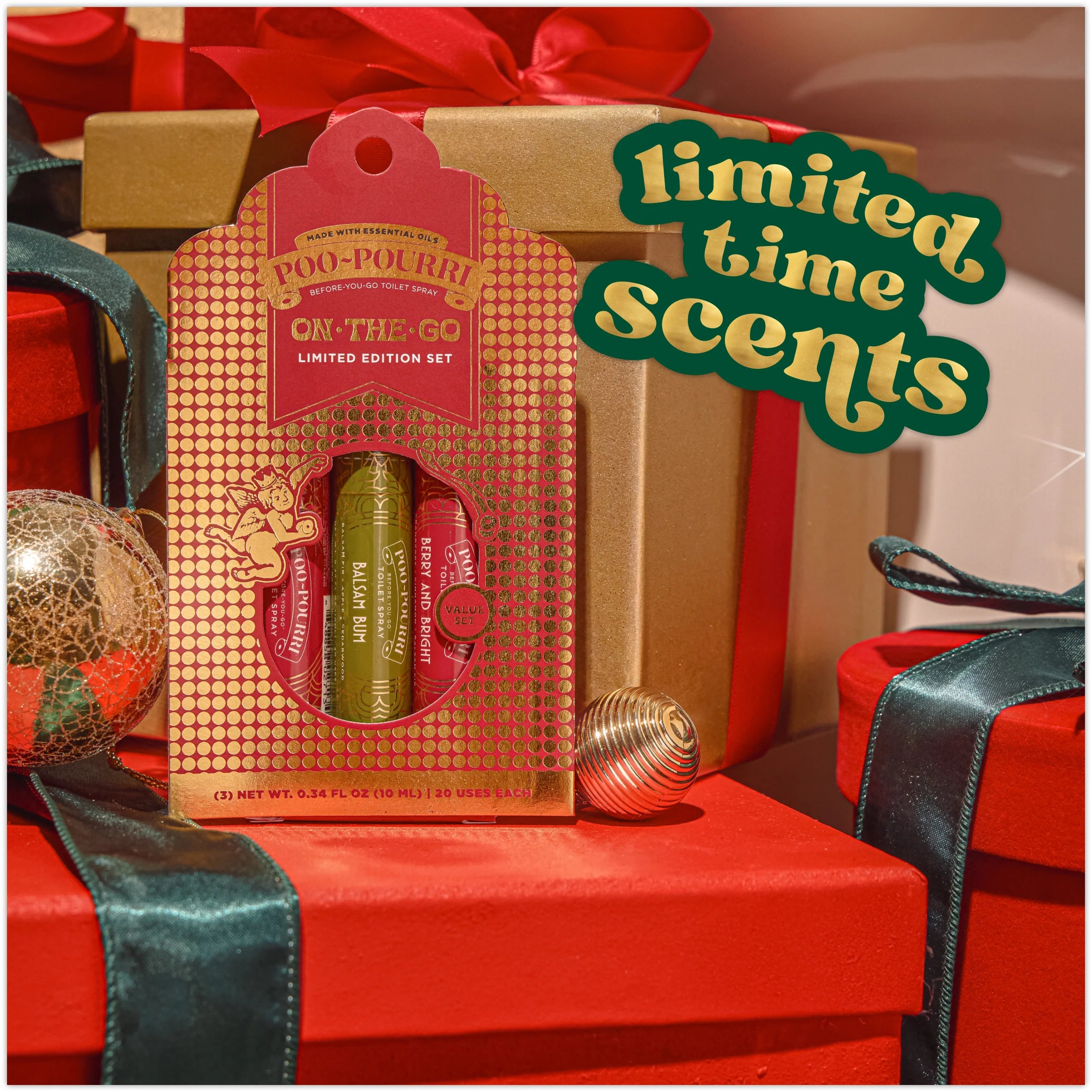 Holiday On the Go Set - Poo~Pourri Toilet Sprays - View 4