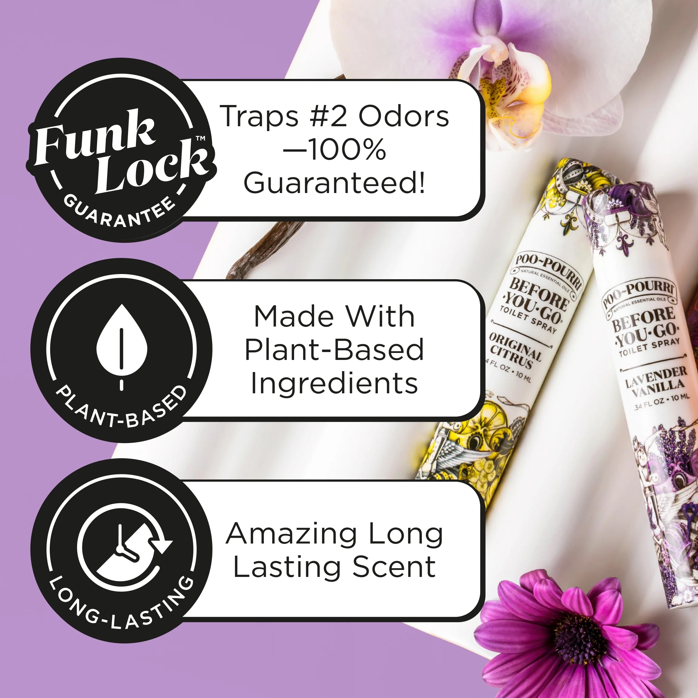 Lavender Vanilla 10ml - Poo~Pourri Toilet Spray - View 4