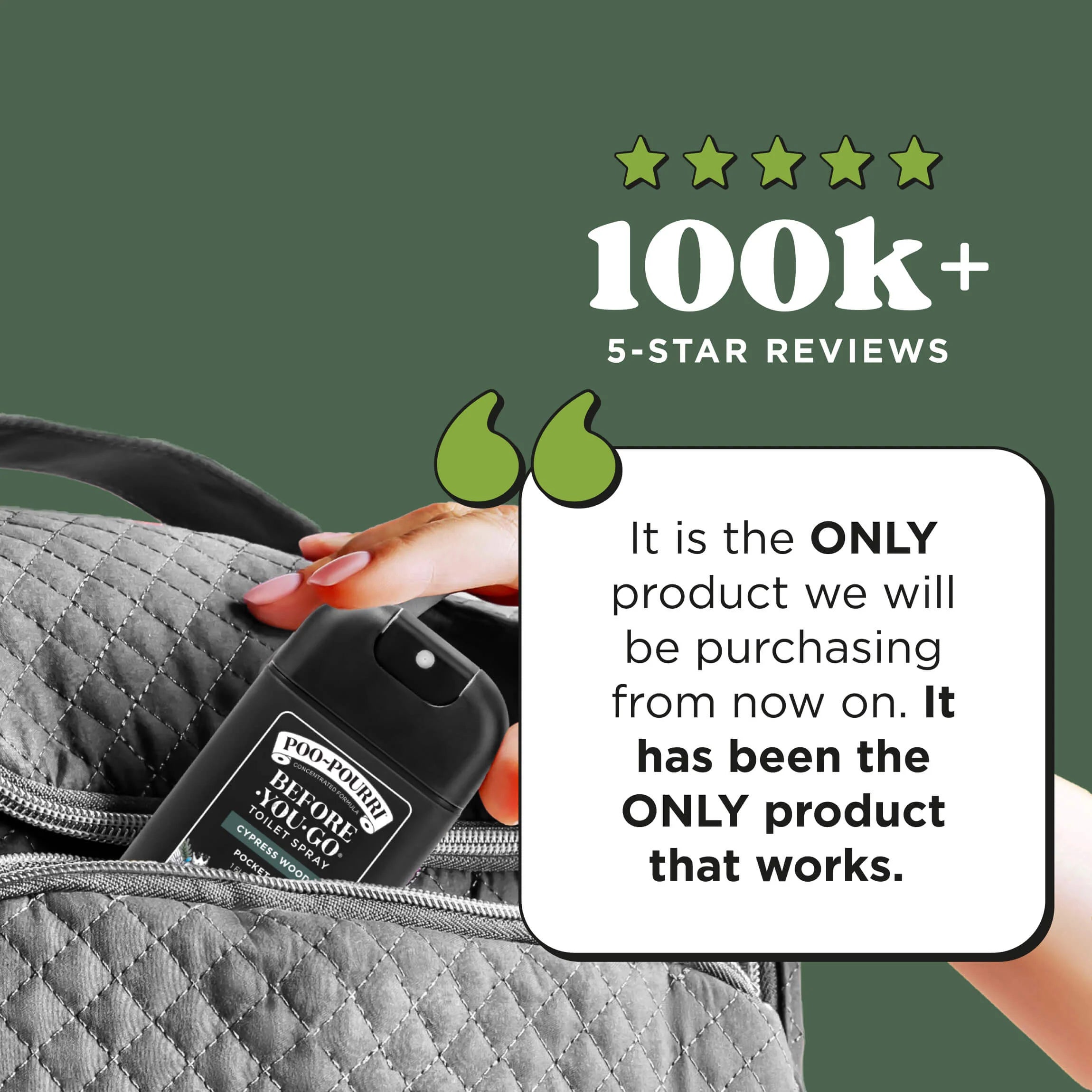 Cypress Woods Pocket Sprayer - Poo~Pourri Toilet Spray - View 4