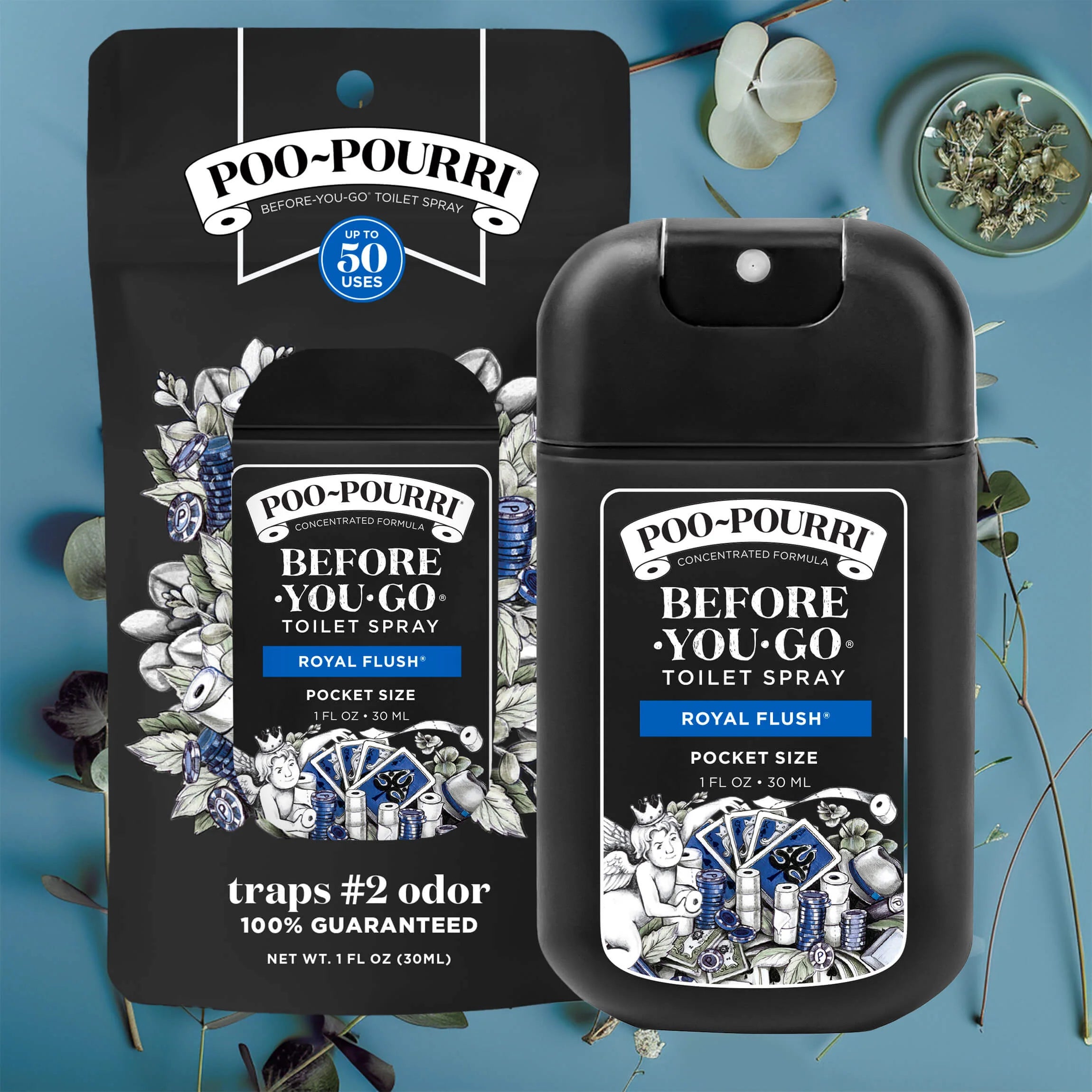Royal Flush Pocket Sprayer - Poo~Pourri Toilet Spray